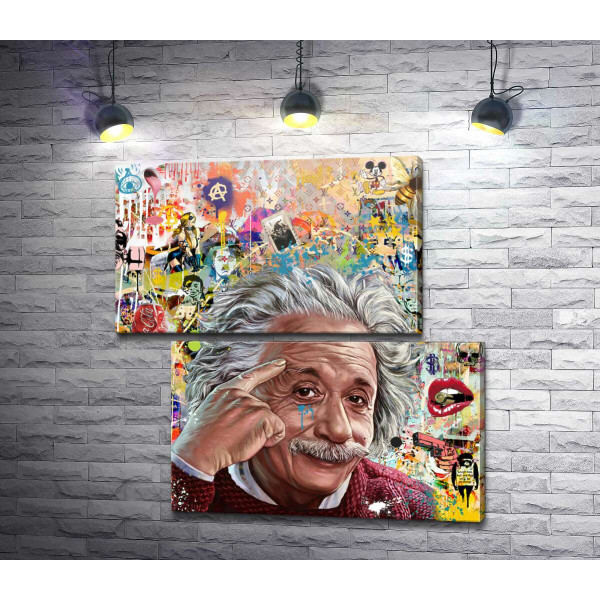 Метафизика попарта - Эйнштейн и арт вселенная