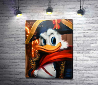Дядя Скрудж в образе Наполеона
