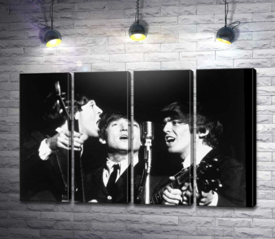 Архівна фотографія виступу групи Beatles
