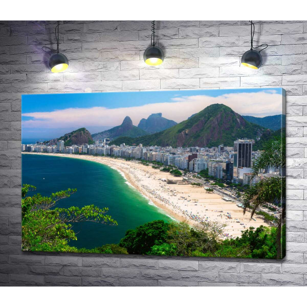Тропічні пляжі Ріо-де-Жанейро