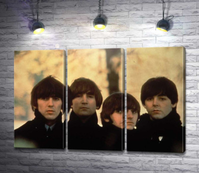 Архівна фотографія групи Beatles на вулиці