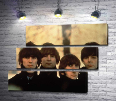 Архівна фотографія групи Beatles на вулиці