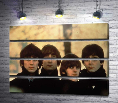 Архівна фотографія групи Beatles на вулиці