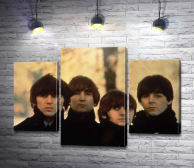 Архівна фотографія групи Beatles на вулиці