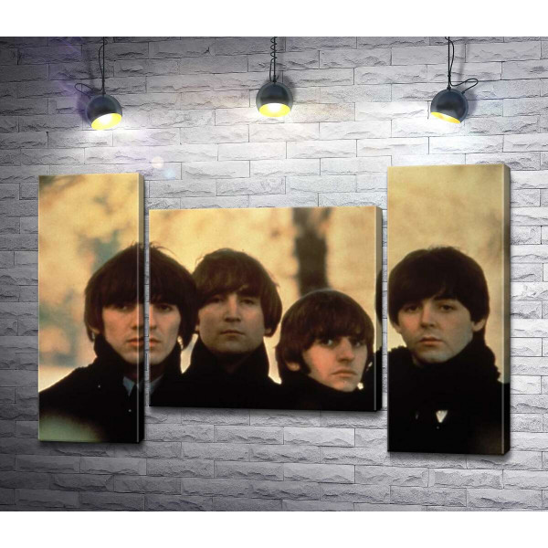 Архівна фотографія групи Beatles на вулиці