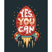 Ракета мотивации: "Yes, you can"