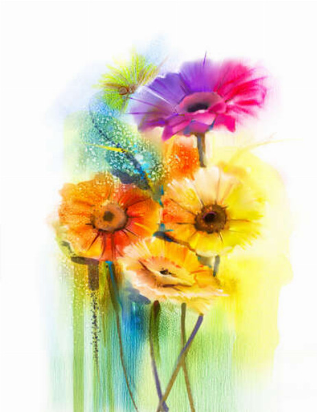 Цветок искусственный Selecta «Георгина» 70 см цвет в ассортименте