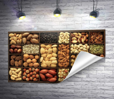 Горіхи та насіння з усього світу