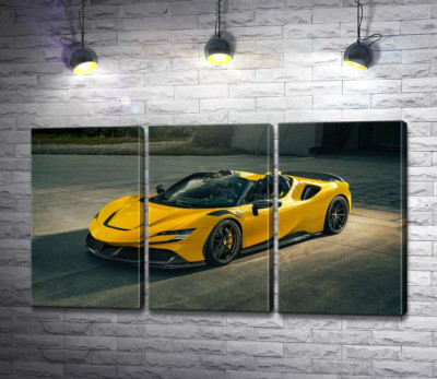 Золотий кабріолет Ferrari Sf90 Spider