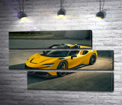 Золотий кабріолет Ferrari Sf90 Spider