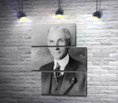 Архивная черно-белая фотография Генри Форда