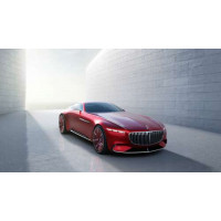Червоний автомобіль Mercedes-Maybach Vision 6