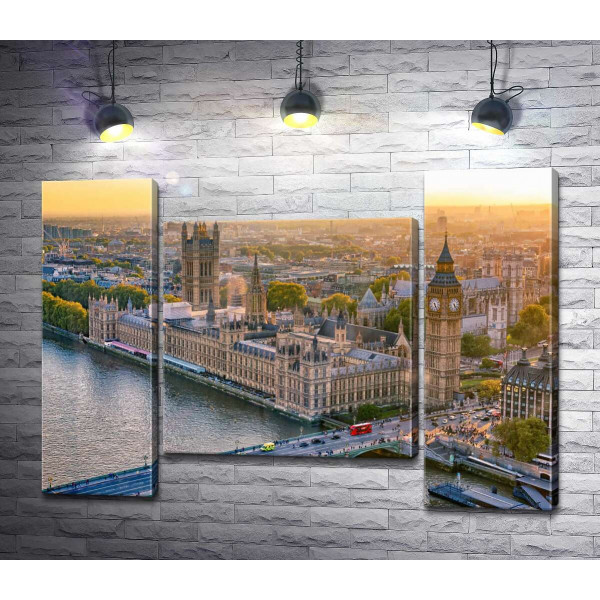 Панорамне фото Вестмінстерського палацу