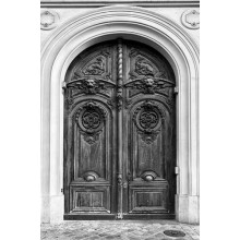 Старинные массивные двери