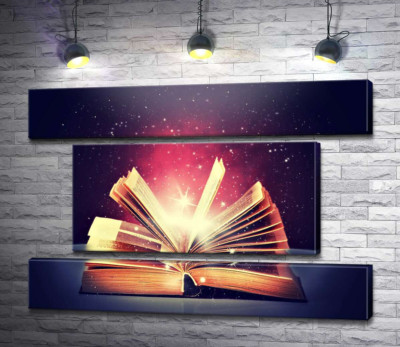 Открытая магическая книга