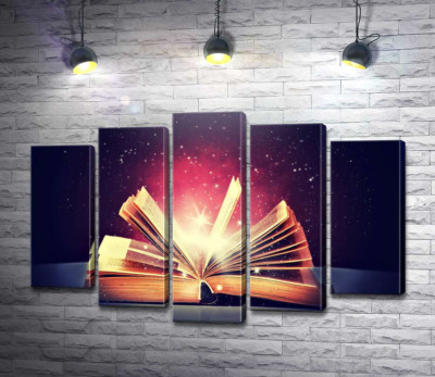 Открытая магическая книга