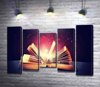 Відкрита магічна книга