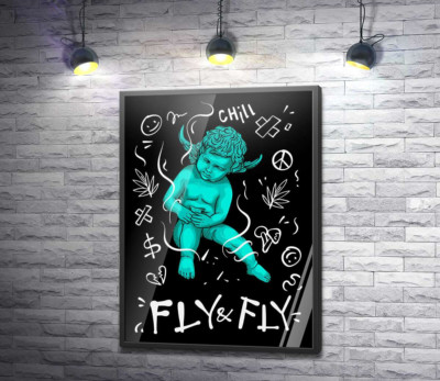 Постер "Урбан ангел Fly&amp;Fly"