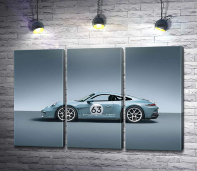 Изящный спорткар Porsche 911 ST