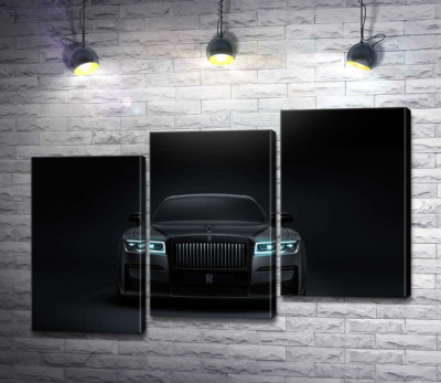 Модульная картина "Призрачный Rolls Royce Ghost"