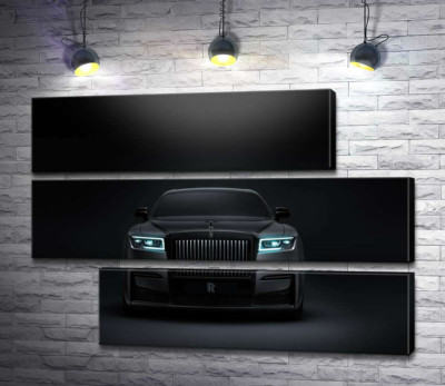 Модульная картина "Призрачный Rolls Royce Ghost"