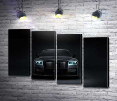 Модульная картина "Призрачный Rolls Royce Ghost"