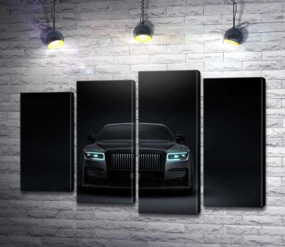 Модульна картина "Примарний Rolls Royce Ghost"