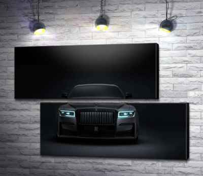 Модульная картина "Призрачный Rolls Royce Ghost"