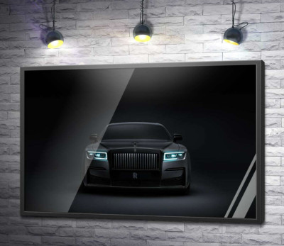 Постер "Призрачный Rolls Royce Ghost"