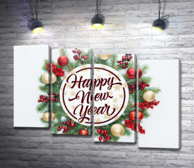 Новорічне побажання: Happy new year