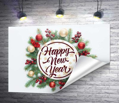 Новогоднее пожелание: Happy new year