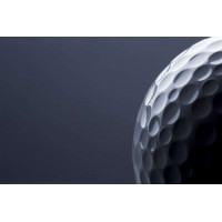 Мячик для гольфа крупным планом
