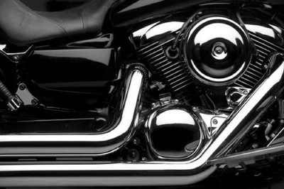 Фрагмент моторного відсіку байка