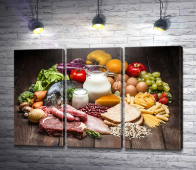 Натюрморт із продуктів харчування