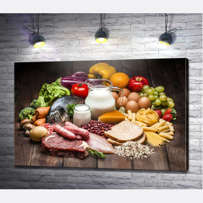 Натюрморт із продуктів харчування