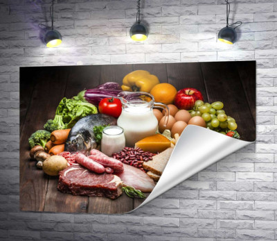 Натюрморт из продуктов питания
