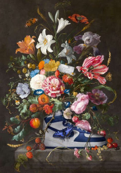 Кросівок та квіти