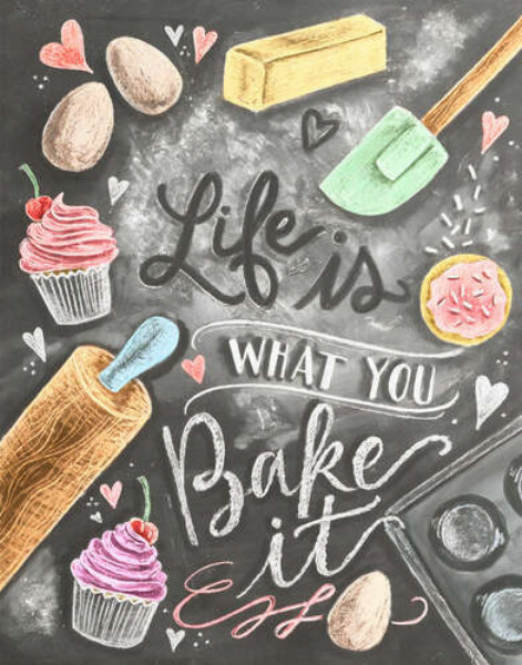 Кулінарна ілюстрація: Life is what you bake it