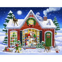 Сказочный домик Санта-Клауса