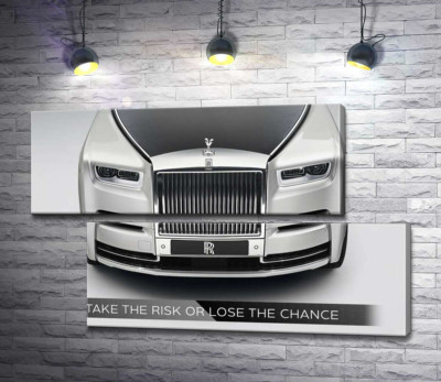 Стильный Rolls Royce - Take the risk or lose the chance
