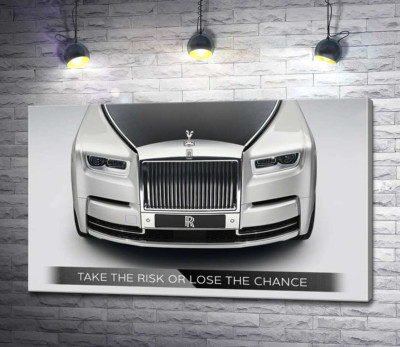 Стильний Rolls Royce - Take the risk or lose the chance