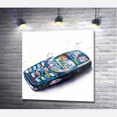 Нокіа 3310 у стилі графіті