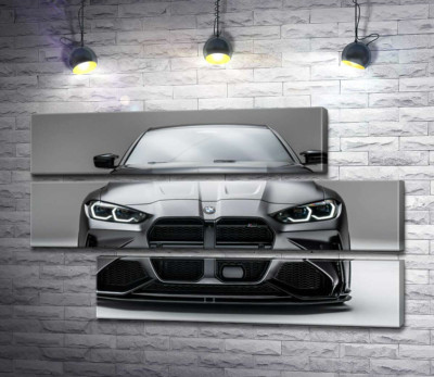 Модульна картина "Фантастичний екстер'єр BMW"