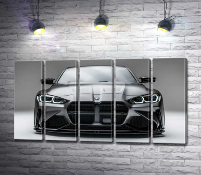 Модульна картина "Фантастичний екстер'єр BMW"