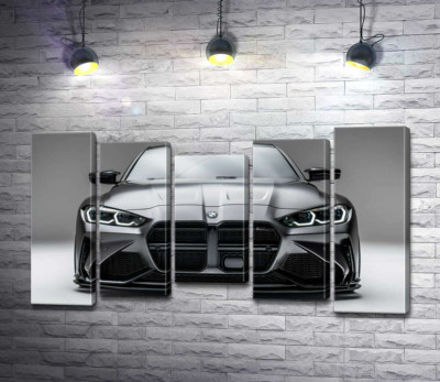 Модульна картина "Фантастичний екстер'єр BMW"