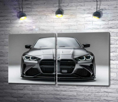 Модульная картина "Фантастический экстерьер BMW"