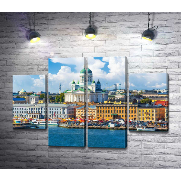 Панорама на архітектуру Гельсінкі