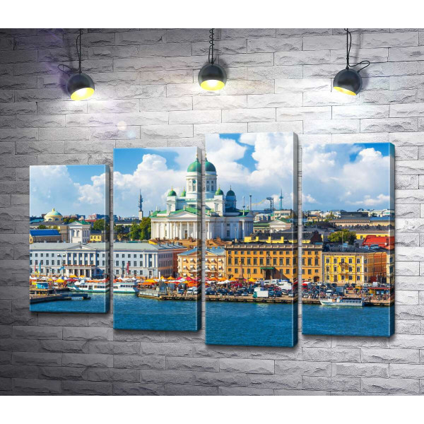 Панорама на архітектуру Гельсінкі