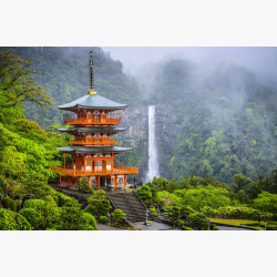 Японский буддийский храм в Японии