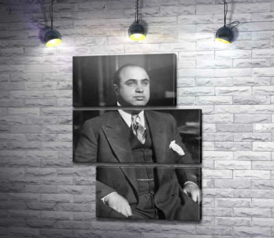 Аль Капоне у кріслі